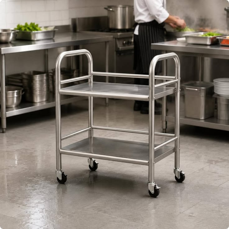 dish collecting trolley manufacturer in india
